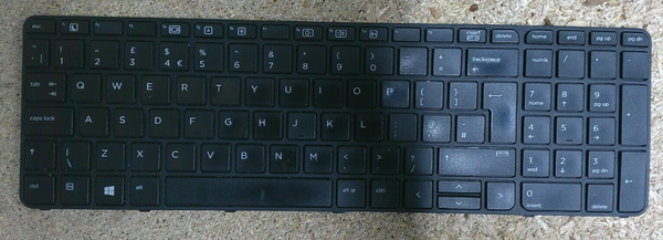 HP 837549-031 827028-031 ProBook 450 455 470 G3 G4 UK Keyboard