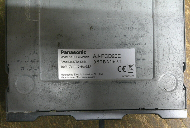 Panasonic AJ-PCD20 5 Slot P2 Solid-State Memory Drive