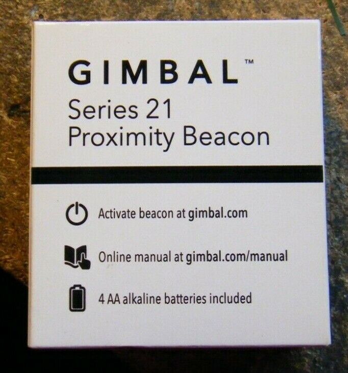 Gimbal Proximity Beacon Series 21