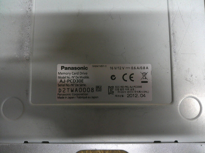 Panasonic AJ-PCD30 Solid-State Memory Drive