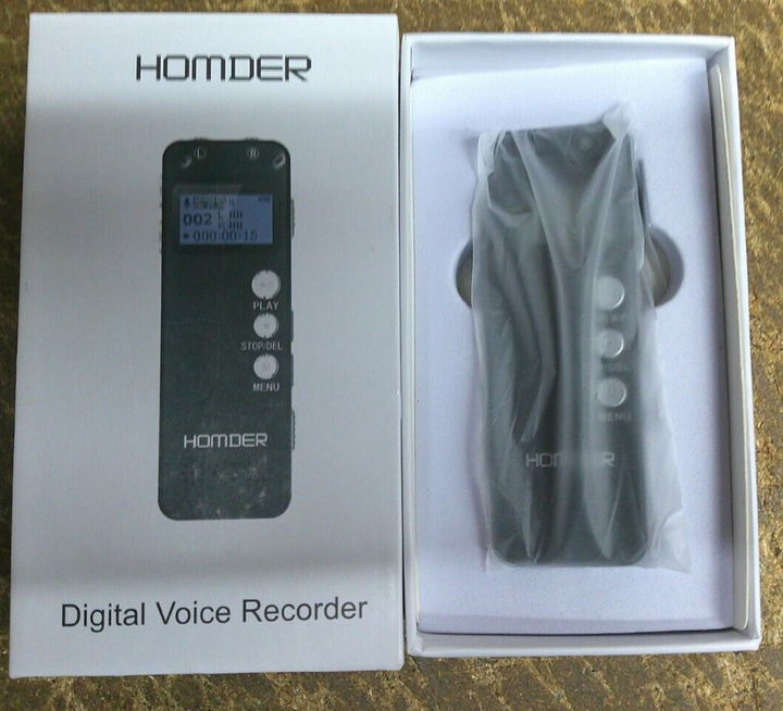 Digital Voice Recorder/Mp3 Player 8GB storage