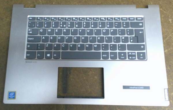 Lenovo Ideapad C340-15 C340-15IWL Palmrest UK Keyboard 5CB0S17734 AM2G9000110