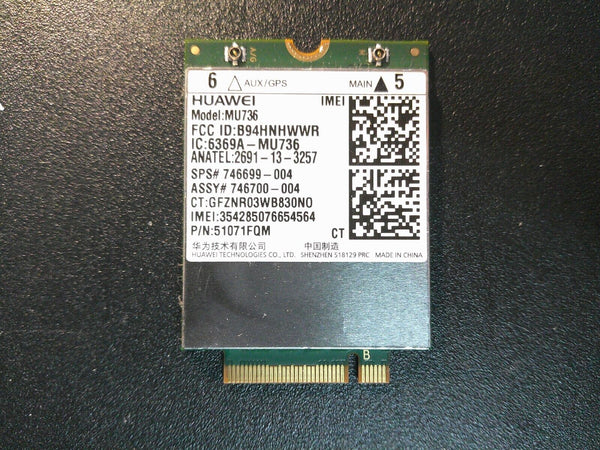 Huawei MU736 NGFF 3G/4G WWAN Mobile Card