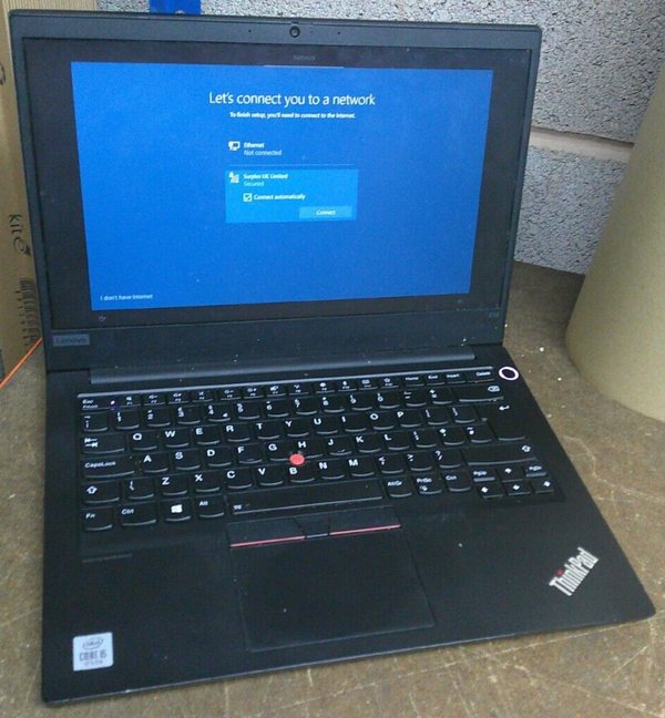 Lenovo ThinkPad E14 i5-10210U USBC 8GB RAM 256GB SSD Laptop(L25)