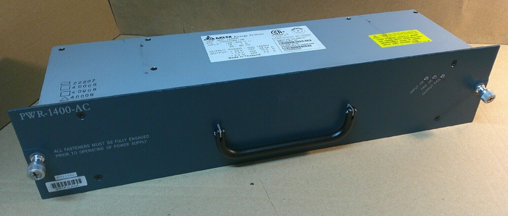 Cisco PWR-1400-AC 1400W Ac Power Supply for 7603 6503 6503E Switch