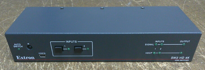 Extron 60-1483-01 SW2 HD 4K 2X1 4K HDMI Video Switcher