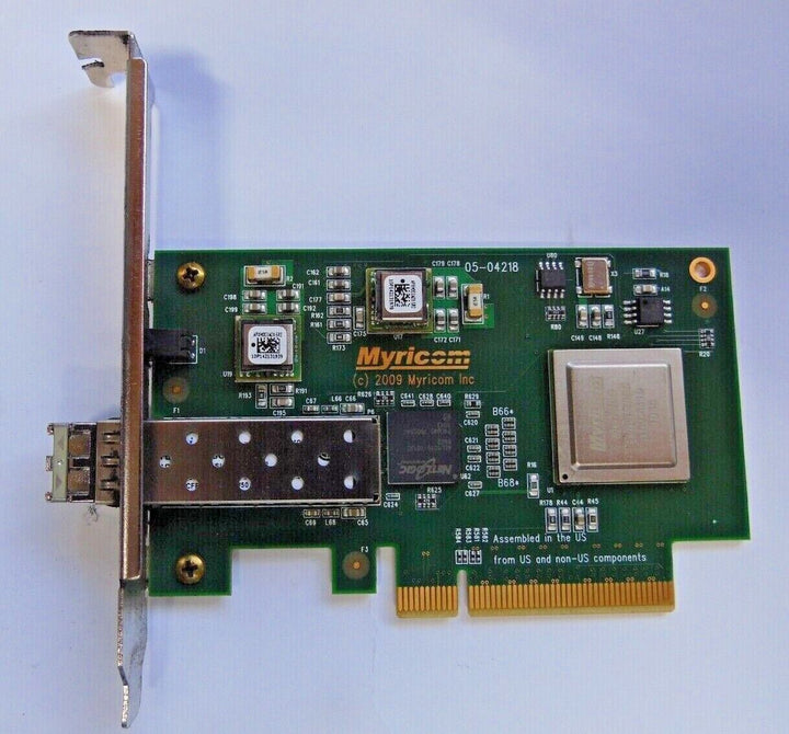 Myricom 10G-PCIE-8B-S 10Gb/s PCI-E 2.0 x8 SFP+ Ethernet Network Adapter