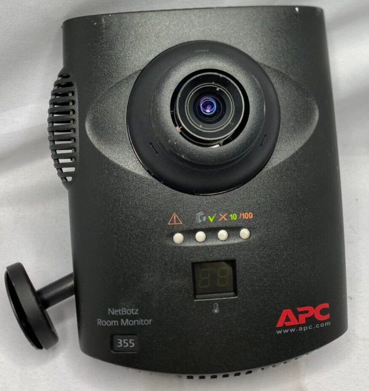 APC Netbotz Room Monitor Camera, Airflow, Temp, Dewpoint 355 100Mb LAN NBWL0355