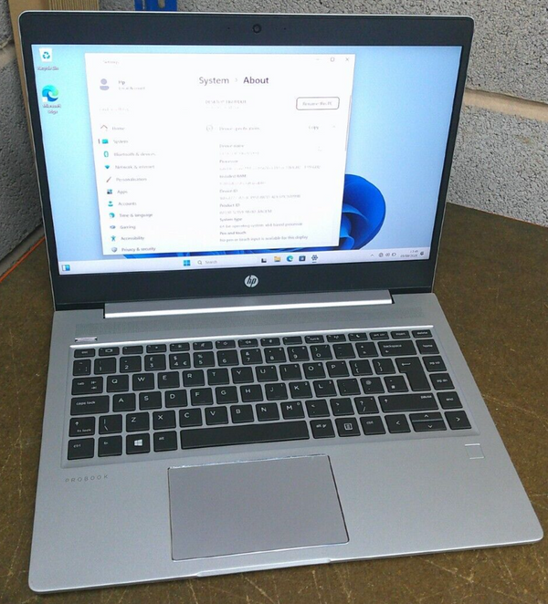 HP i7 Laptop ProBook 440 G6 i7-8565U 8GB RAM 512GB SSD Windows11Pro(L38)