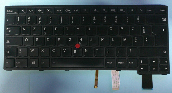 Lenovo 00UR211 Yoga P40 460 Keyboard French Black Backlit