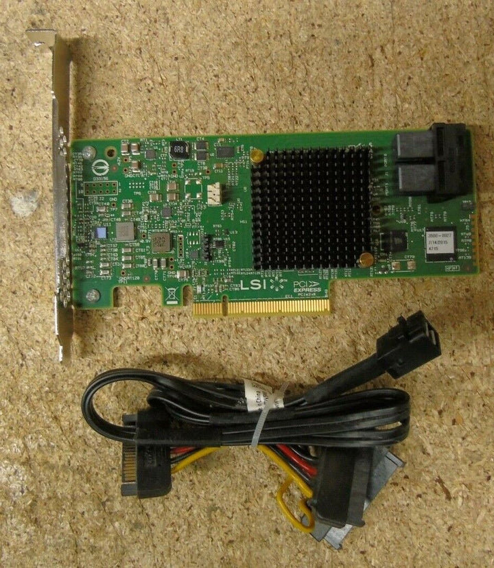 Dell WFN6R 0WFN6R LSI MegaRAID SAS9341-8i FH PCIe-x8 JBOD RAID 0,1,5,10,50