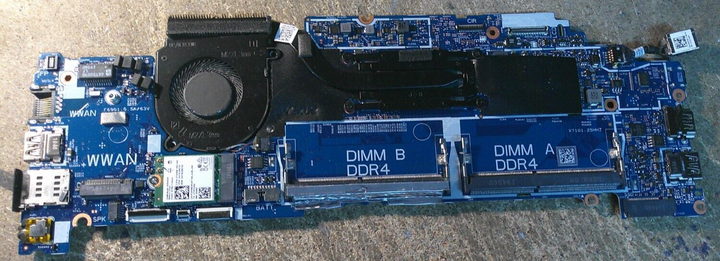 Dell Latitude 5300 Series 05N31T i5-8th Gen Laptop Motherboard + Fan