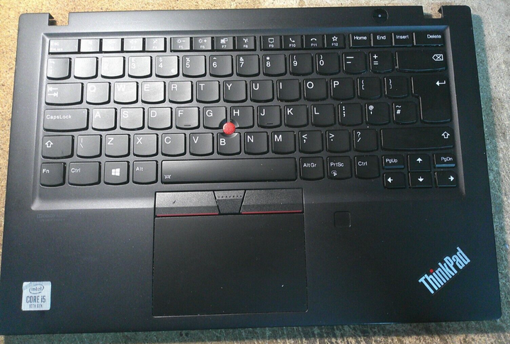 Lenovo ThinkPad T14s Keyboard Palmrest Mousepad Top Cover UK Black