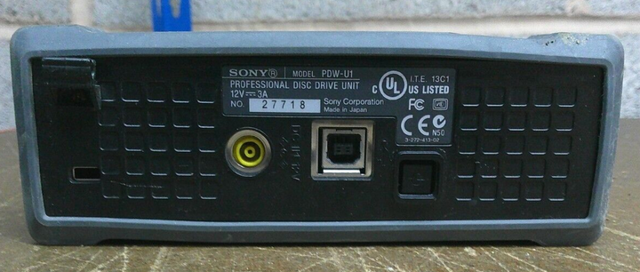 Sony PDW-U1 Drive Unit XD Cam to Firewire